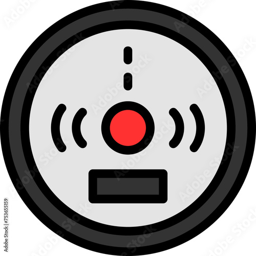 Carbon Monoxide Detector Icon