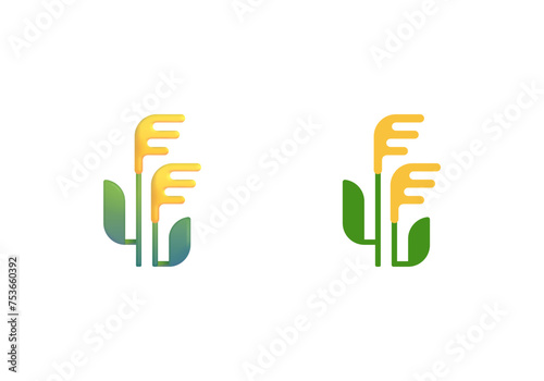 Sheaf of rice
