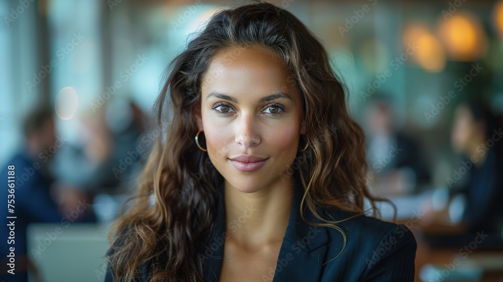 Portrait of a young confident business woman Portrait of a young confident business woman