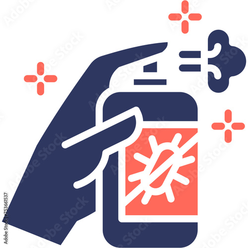 Antiseptic Spray Icon