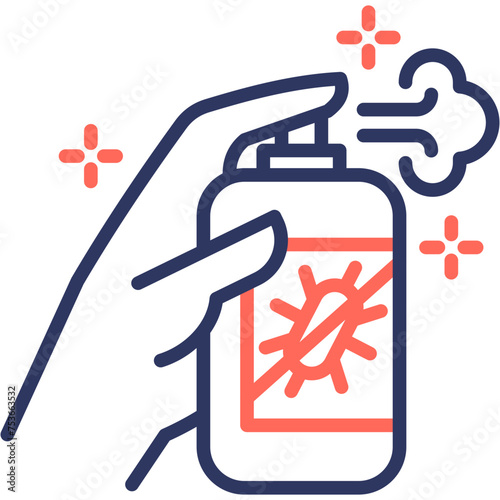 Antiseptic Spray Icon
