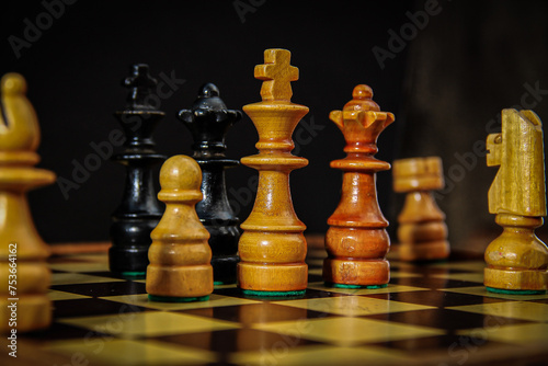 Peças de xadrez photo
