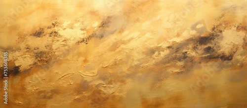 Luxurious oil painting with golden color pattern background © LukaszDesign