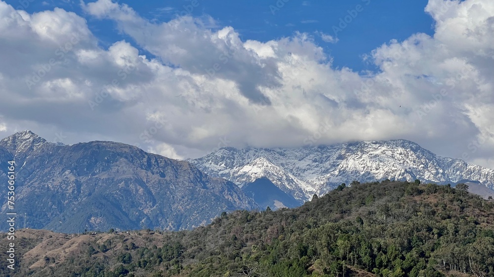 Beautiful landscape of Mcleod Ganj, Himachal Pradesh, home to the tibetan government in exile Beautiful landscape of Mcleod Ganj, Himachal Pradesh, home to the tibetan government in exile