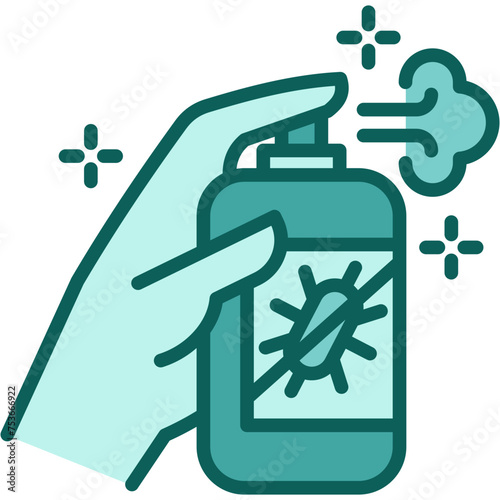 Antiseptic Spray Icon