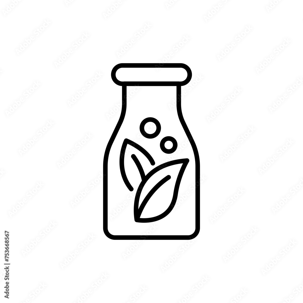 Herbal protection outline icons, minimalist vector illustration ,simple transparent graphic element .Isolated on white background Herbal protection outline icons, minimalist vector illustration ,simple transparent graphic element .Isolated on white background