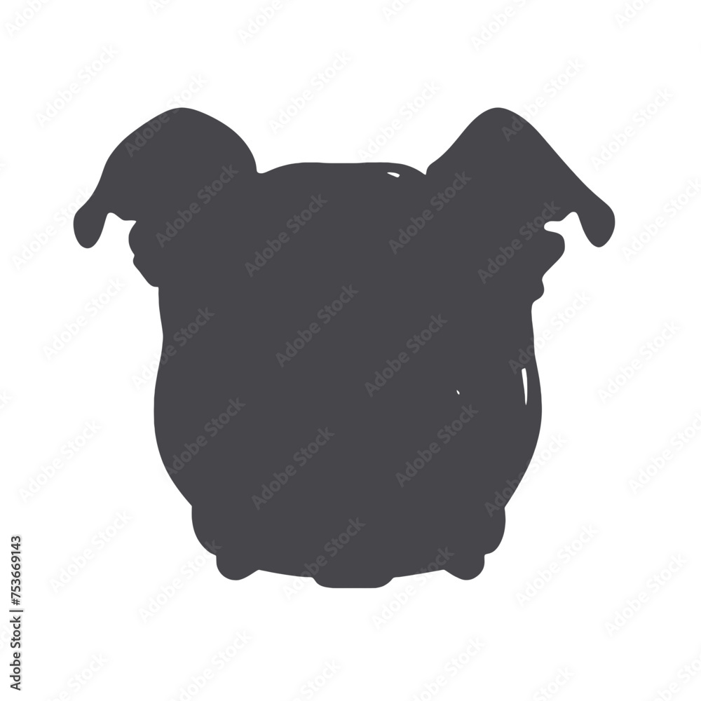 bulldog with sunglasses bulldog with sunglasses