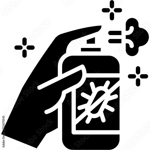 Antiseptic Spray Icon