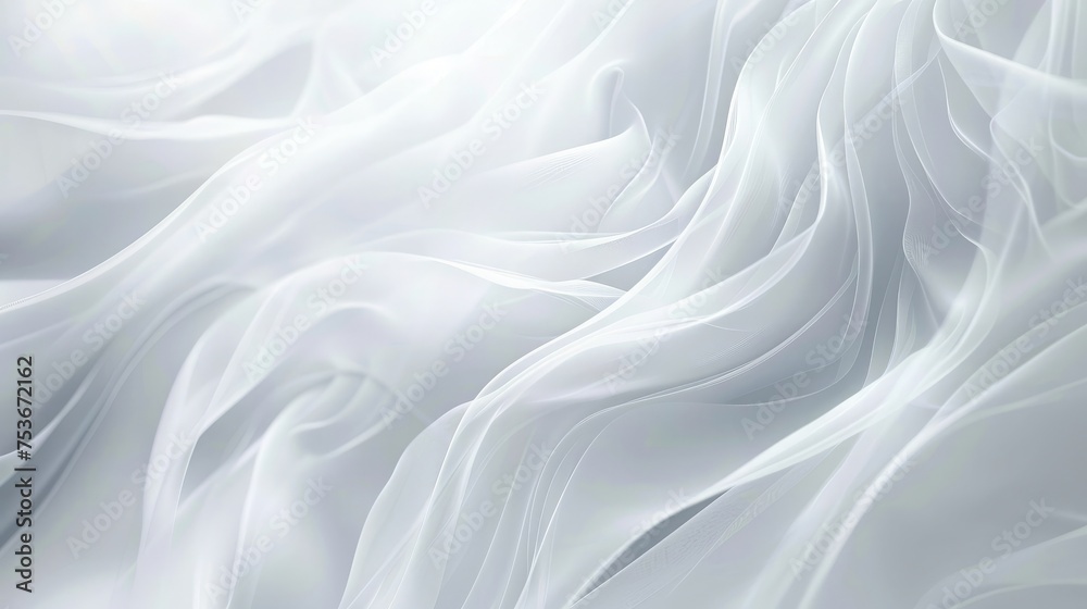 Obraz premium Abstract white and grey background. Subtle abstract background, blurred patterns. Light pale background. Abstract pale geometric pattern.