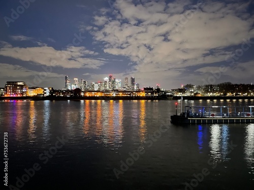 London Skyline at night