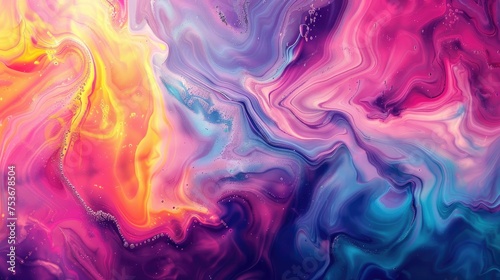 Abstract colorful background  colorful liquid