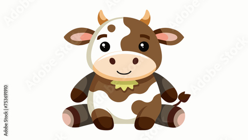 a-cute--stuffed-cow-toy-with-primitive-detail-on-w