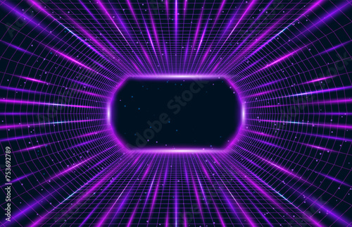 3d vector space background.