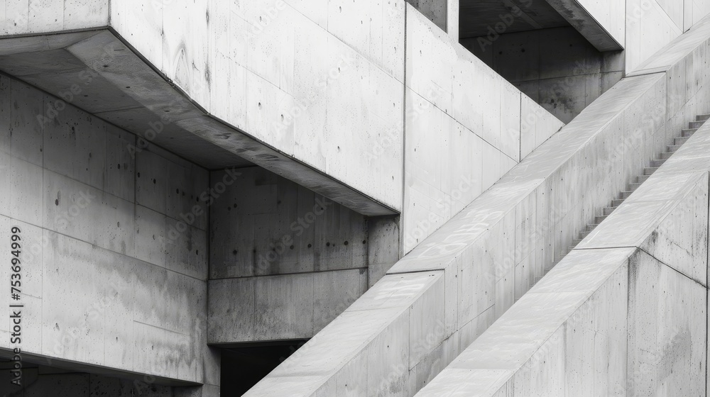 Fototapeta premium Architecture concrete building background