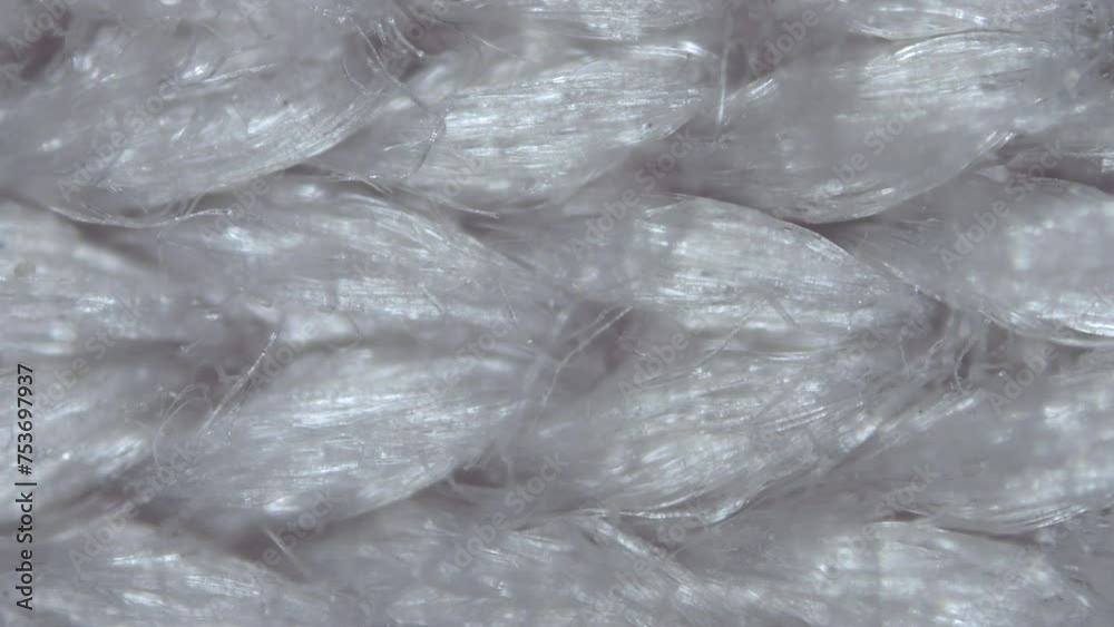 microfiber cloth under the microscope - optical microscope (epi ...