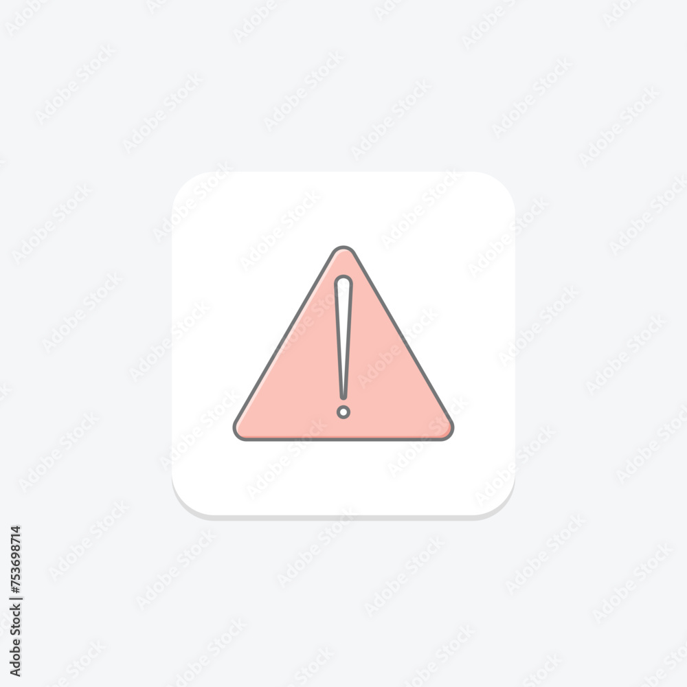 Error Message icon, message, alert, ui, ux lineal color icon, editable vector icon, pixel perfect, illustrator ai file Error Message icon, message, alert, ui, ux lineal color icon, editable vector icon, pixel perfect, illustrator ai file