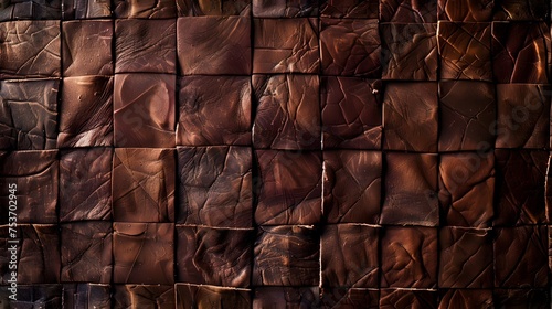 Tiled leather texture
