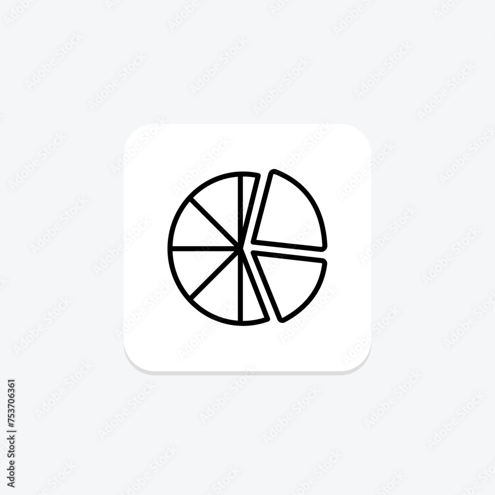Pie Chart icon, chart, thanksgiving, data, graph line icon, editable vector icon, pixel perfect, illustrator ai file Pie Chart icon, chart, thanksgiving, data, graph line icon, editable vector icon, pixel perfect, illustrator ai file