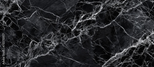 High resolution black marble texture with natural pattern for wallpaper or design Abstract black and white background with grunge texture