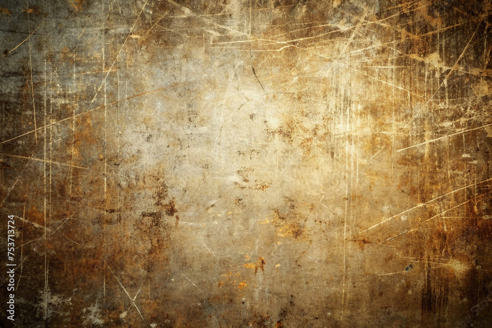 Obraz premium Vintage Grunge Texture Background with Scratches