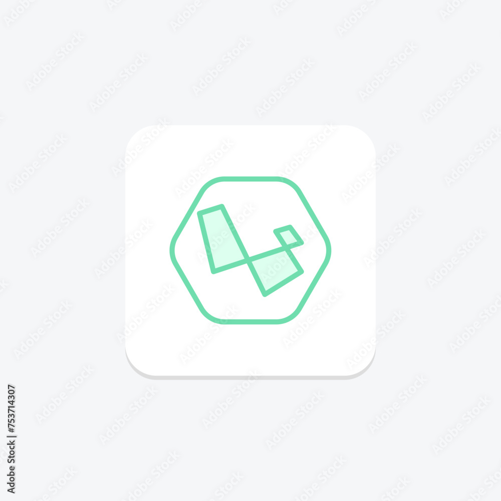 Laravel icon, php, framework, backend, server-side duotone line icon, editable vector icon, pixel perfect, illustrator ai file Laravel icon, php, framework, backend, server-side duotone line icon, editable vector icon, pixel perfect, illustrator ai file