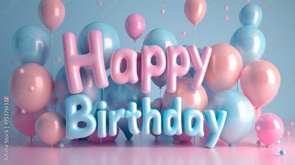 An Isolated 3d render typography saying An Isolated 3d render typography saying