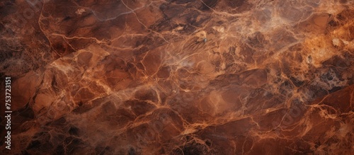 Dark brown marble backdrop Textured brown marble High quality image photo