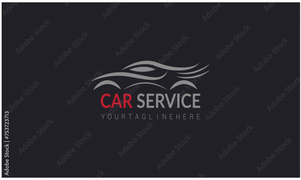 Obraz premium Abstract Car logo sign symbol for Automotive