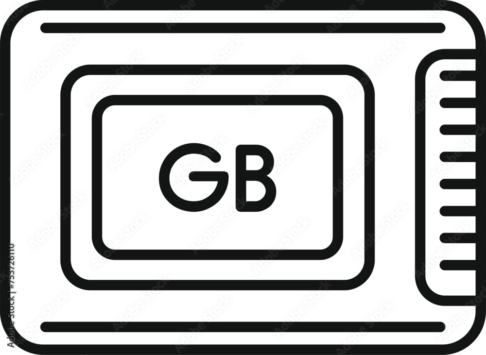 Backup shutter solid icon outline vector. Focus datacenter. Hardware data mobile Backup shutter solid icon outline vector. Focus datacenter. Hardware data mobile