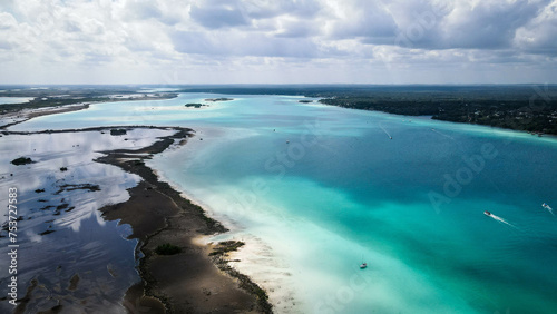 Perfecto view from Bacalar lagoon