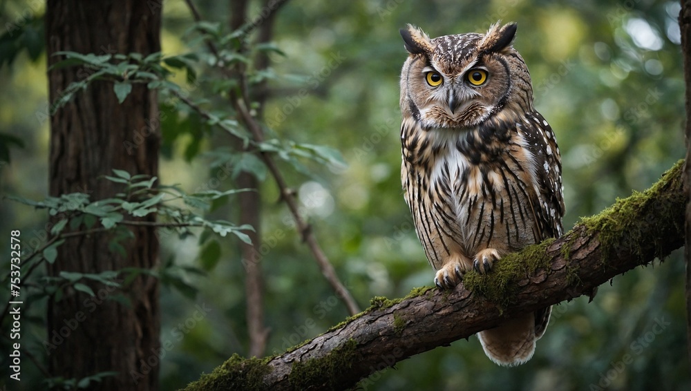 Obraz premium great horned owl