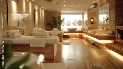 A modern wellness center specializing in advanced facial treatments photo
