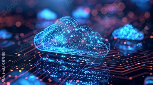 A secure online platform offering cloud computing services