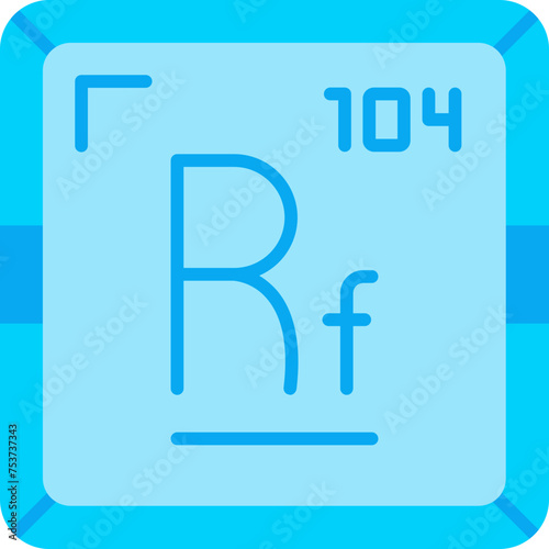 Rutherfordium Icon
