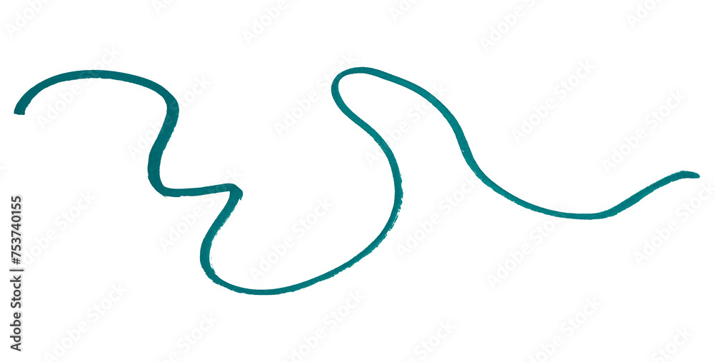 Green stroke brush isolated on transparent background. Green stroke brush isolated on transparent background.