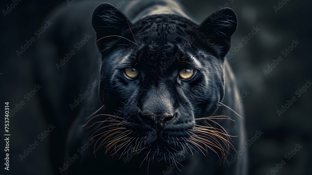 a cinematic and Dramatic portrait image for Leopard