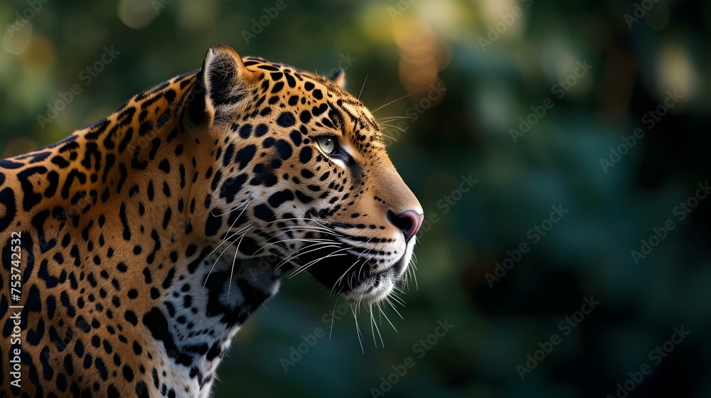 Naklejka premium a cinematic and Dramatic portrait image for cheetah