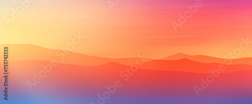 Lively sunrise gradient backdrop blending radiant colors  igniting creativity and inspiration for graphic design concepts.