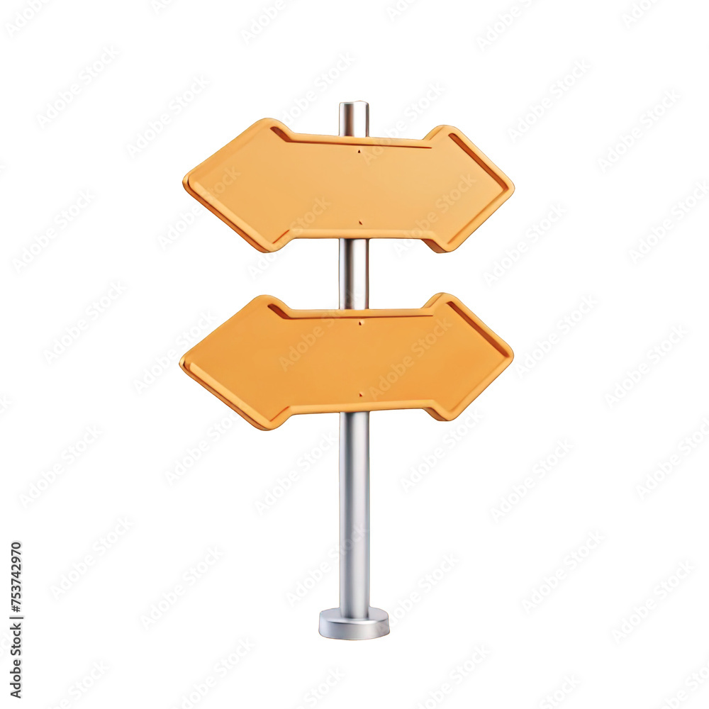 3d directional road sign isolated soft smooth lighting only png premium high quality 3d directional road sign isolated soft smooth lighting only png premium high quality