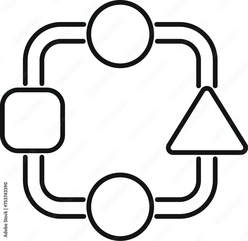 Think brain mind icon outline vector. Evidence reason innovation. Factual plan Think brain mind icon outline vector. Evidence reason innovation. Factual plan