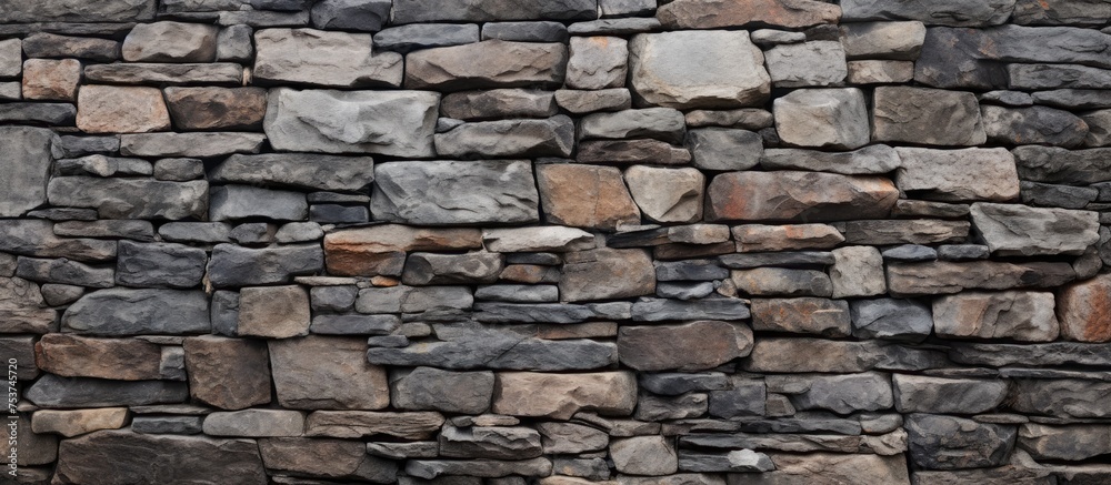 Stone wall backdrop or pattern