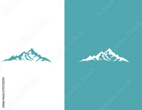  mountain nature pine tree logo illustration of a mountain landscape illustration of mountain landscape