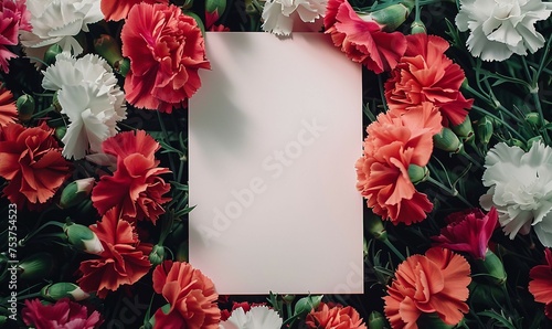 카네이션 카드