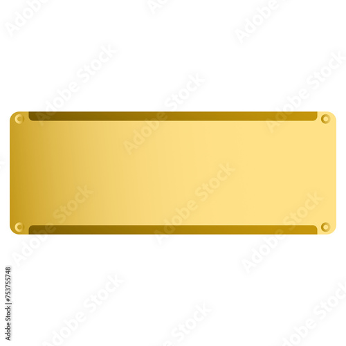 Wallpaper Mural gold metal plate Torontodigital.ca