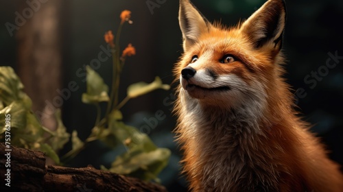 A fox who decided to start her own nature blog