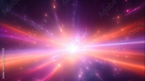 Abstract bright creative cosmic background photo
