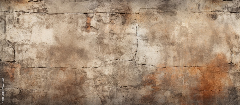 Vintage texture background with a grungy stone concrete panorama Suitable for photo backgrounds