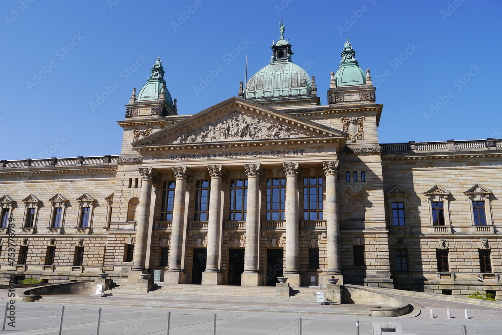 Bundesverwaltungsgericht im Reichsgerichtsgebäude Leipzig