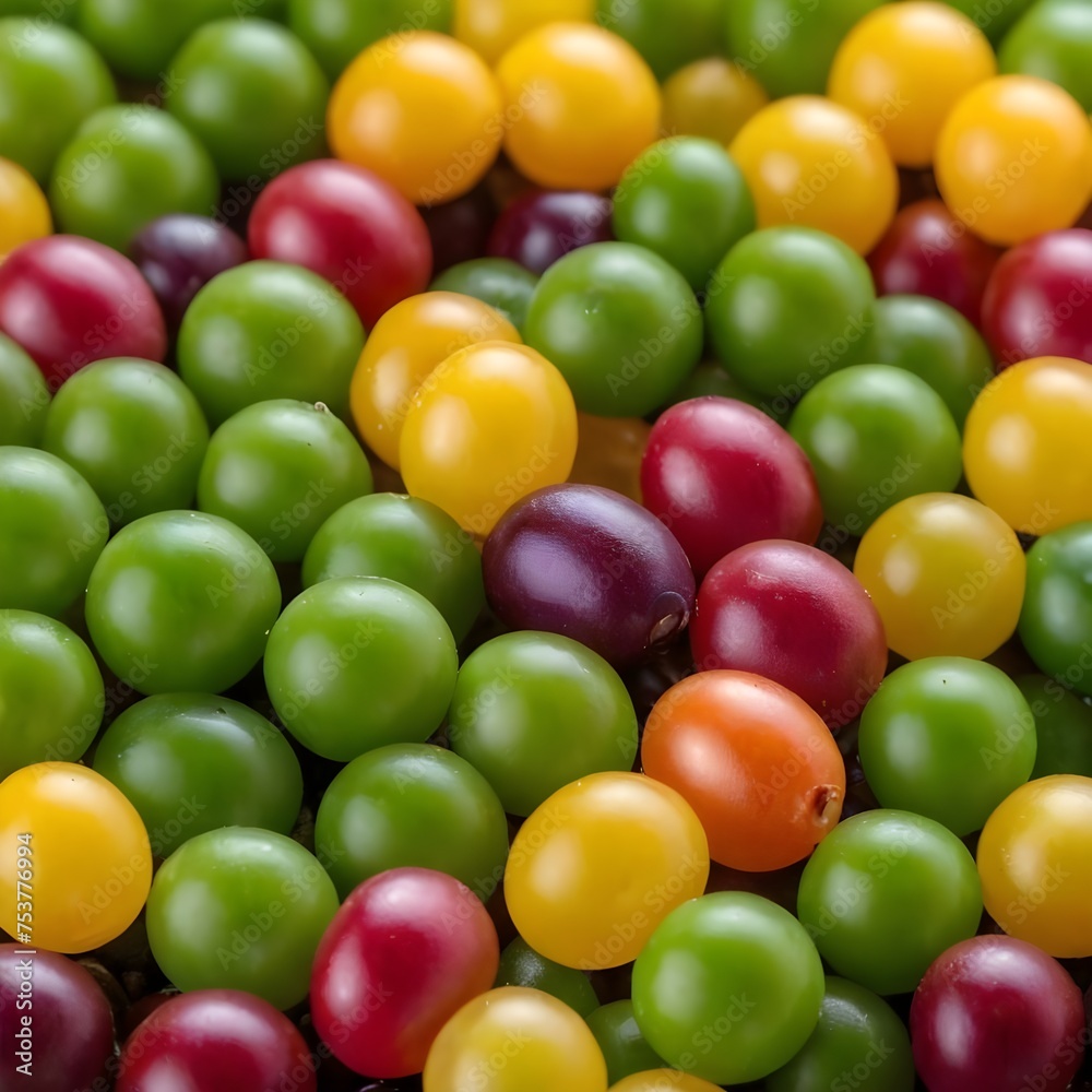 Fresh Corn Kernels, Green Peas, and Red Beans Arranged on Wooden Surface Fresh Corn Kernels, Green Peas, and Red Beans Arranged on Wooden Surface
