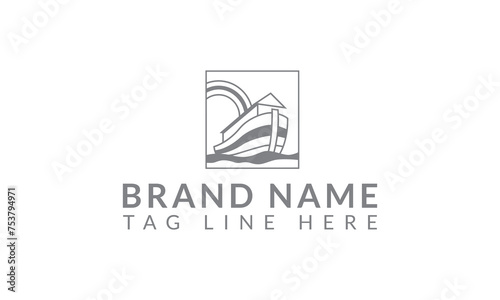 Set of Vintage Nautical Labels and Signs With Retro Typography Anchors Steering Wheel Knots Seagulls and Wale